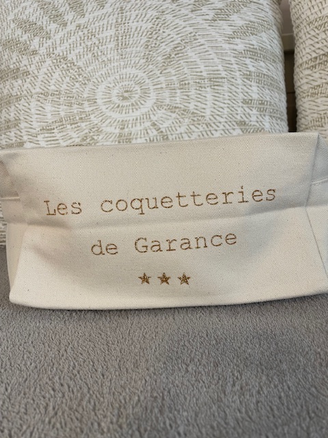 Trousse Ecru personnalisable Multi Usage grand format