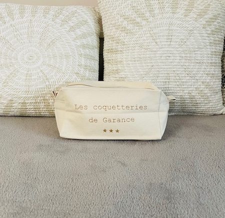 Trousse Ecru personnalisable Multi Usage grand format