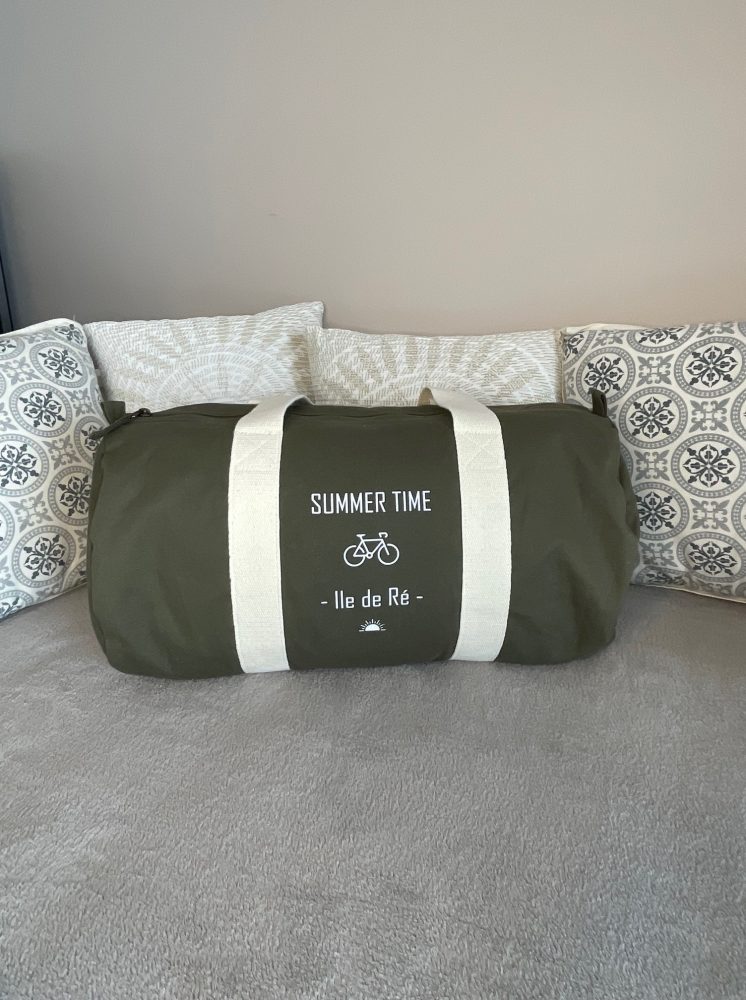 Sac de voyage personnalisé Kaki