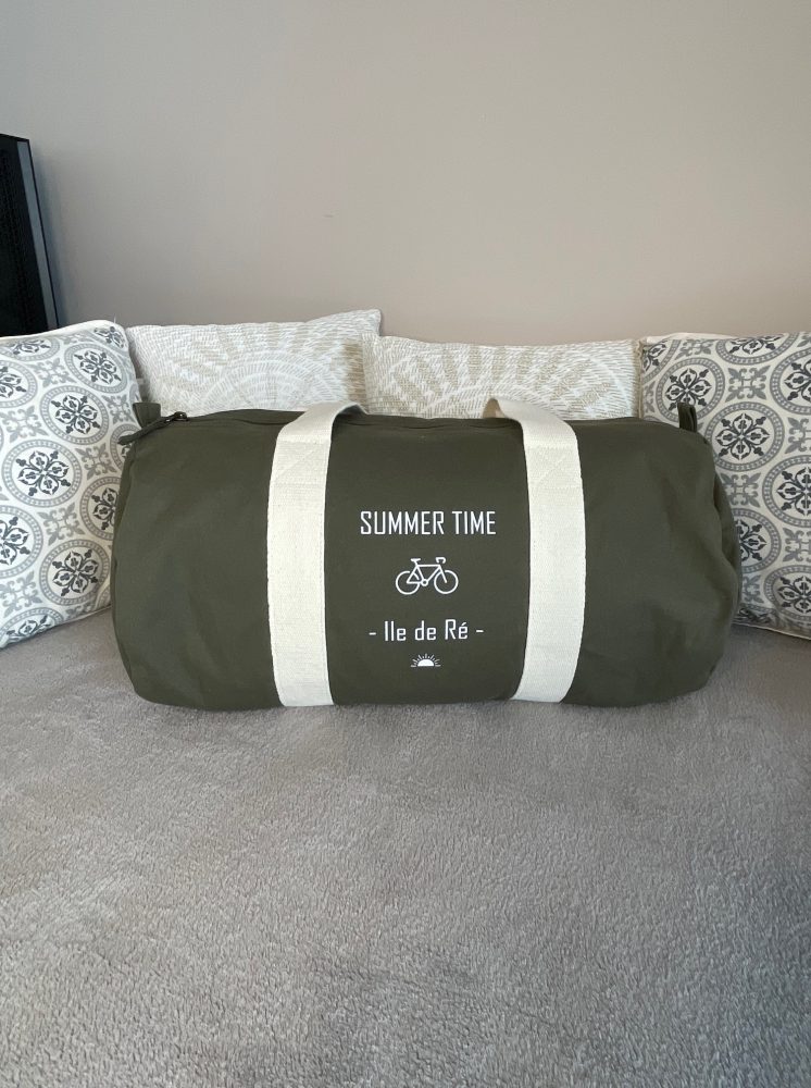 Sac de voyage personnalisé Kaki