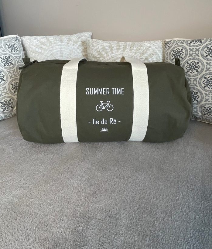 Sac de voyage personnalisé Kaki