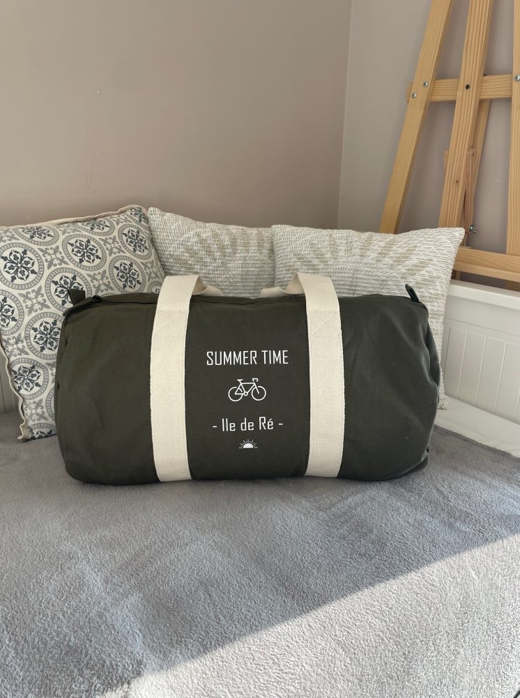 Sac de voyage personnalisé Kaki